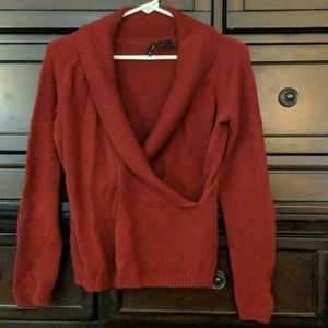 Red sweater